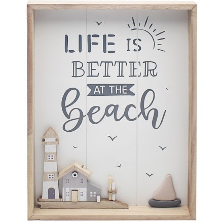 Life Is Better At The Beach Plaque