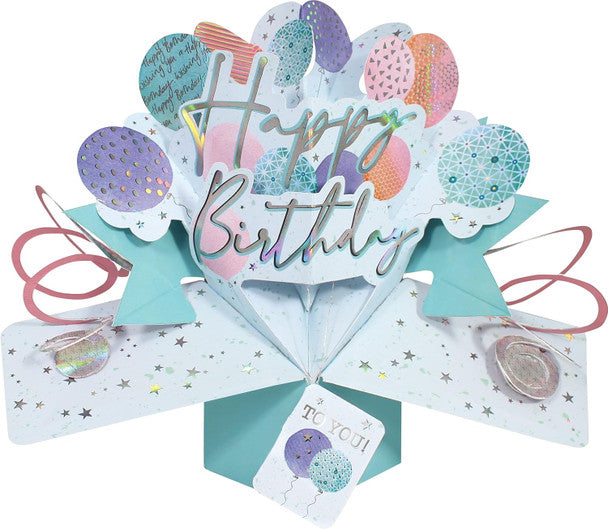 Happy Birthday To You - Pop Up Card