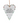 CERAMIC GRANDPARENT HEART HANGER WITH STARS & HOLLY