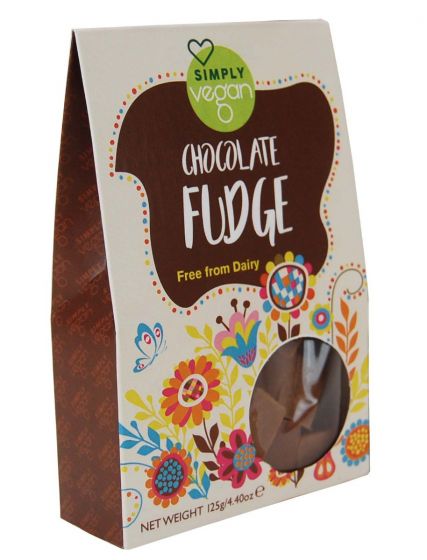 SimplyVegan Choc Fudge 125g