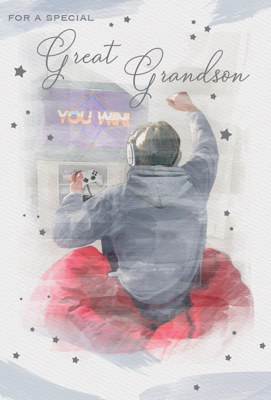 Great Grandson Birthday - Gamer