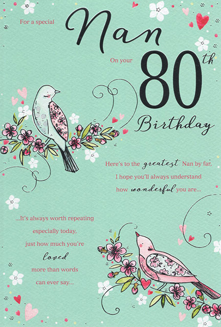 Nan 80th Birthday