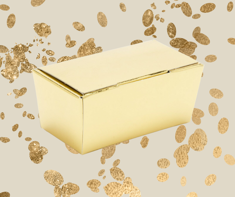 2 Chocolate Box - Gold