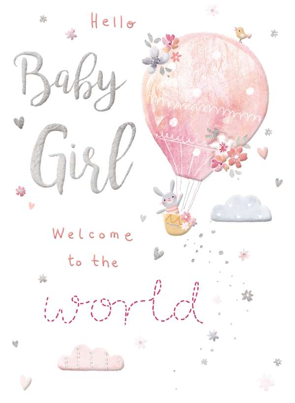Birth - Girl Hot Air Balloon