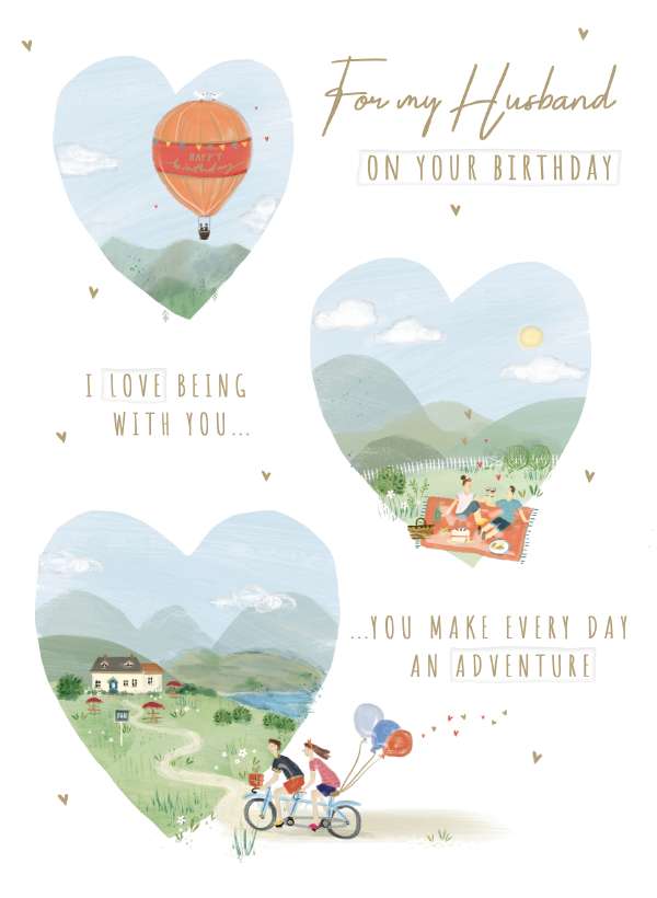 Husband Birthday - Hot Air Balloon