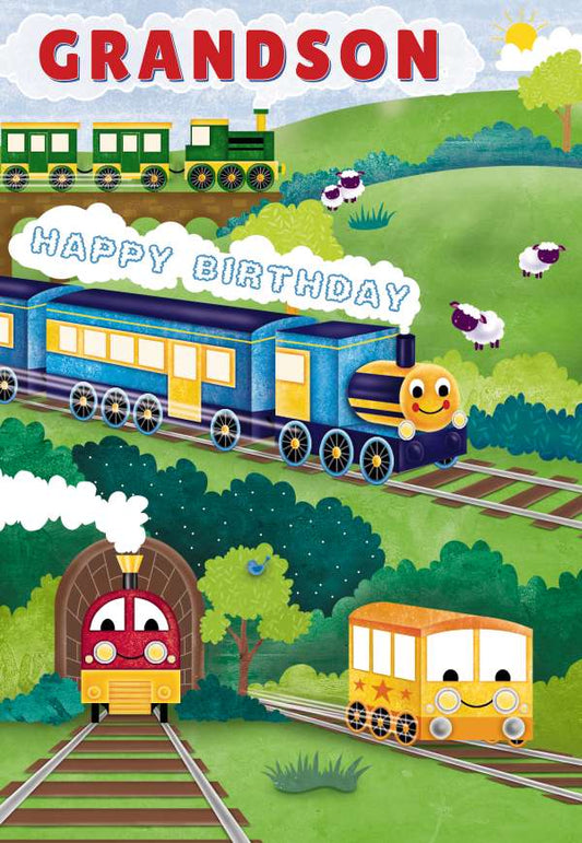Grandson Birthday - Train