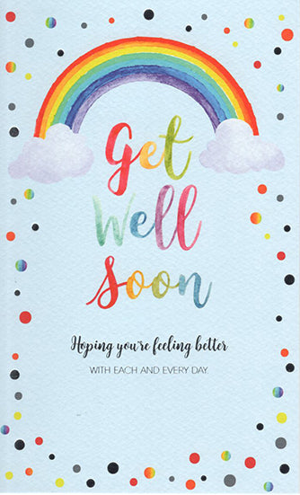 Get Well Soon - Blue Rainbow
