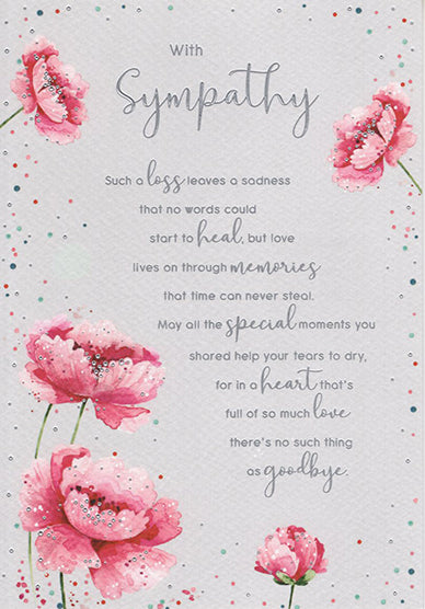 Sympathy - Pink Flowers