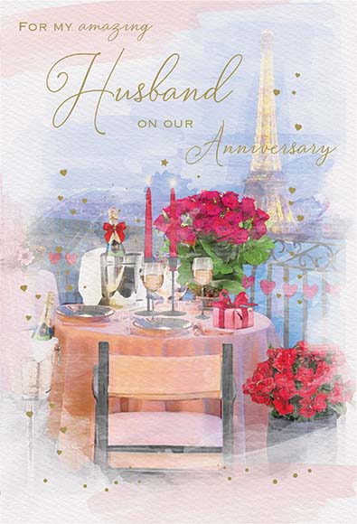 Husband Anniversary - Eiffel Tower
