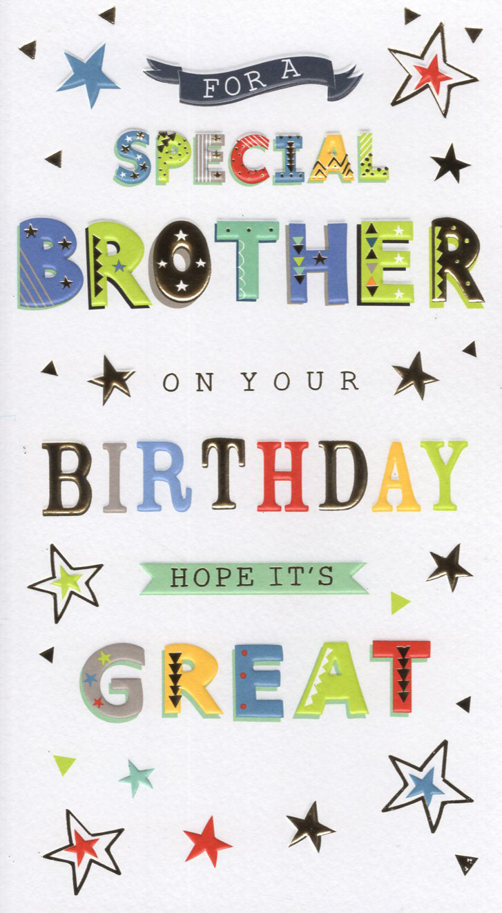 Special Brother Birthday