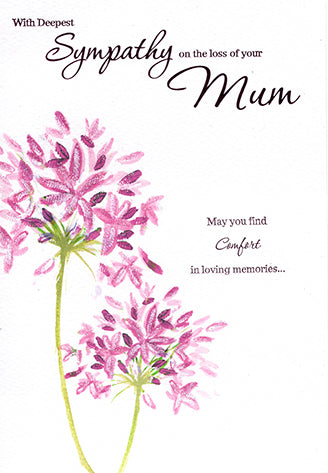Sympathy - Mum - May You Find Comfort