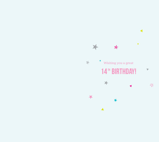 14th Birthday - Pink