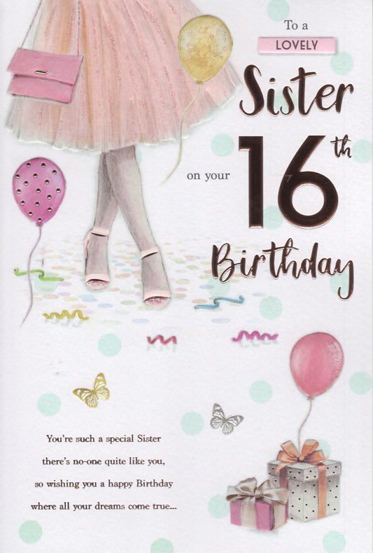 Sister 16th Birthday