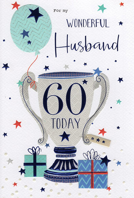 Husband 60th Birthday - Trophy