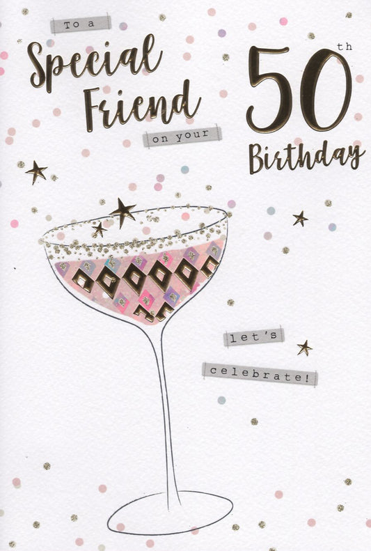 Friend 50th Birthday - Cocktail