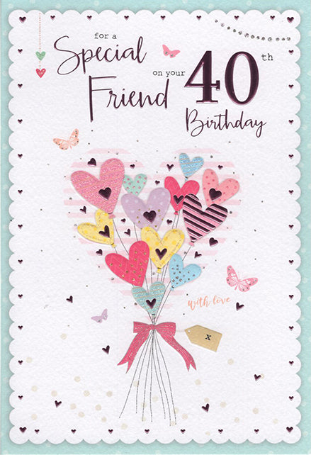 Friend 40th Birthday