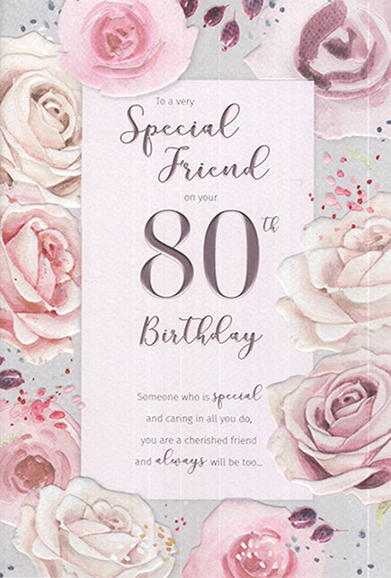 Friend 80th Birthday