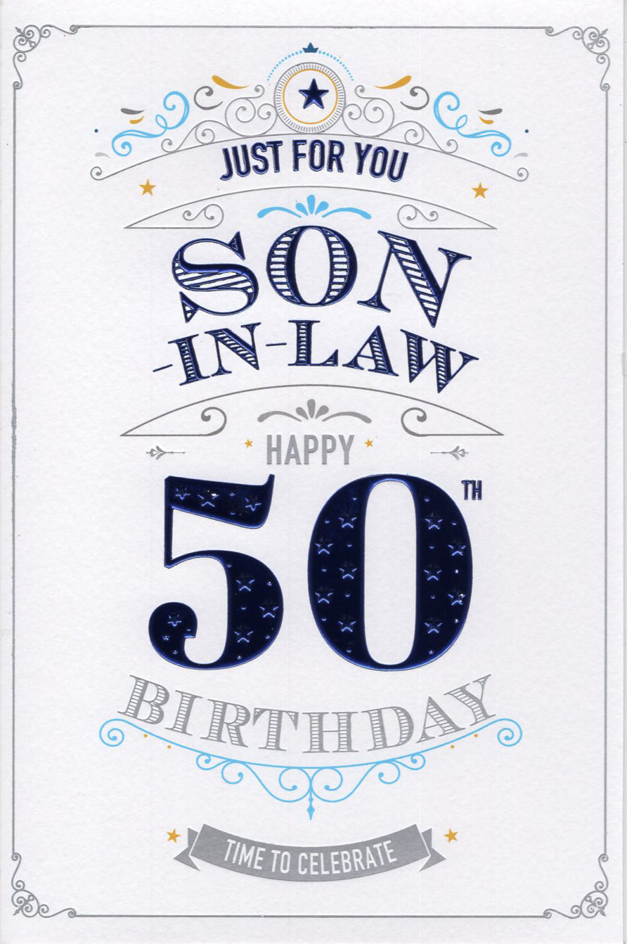 Son-In-Law 50th Birthday