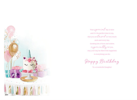 Daughter Birthday - Unicorn Cake