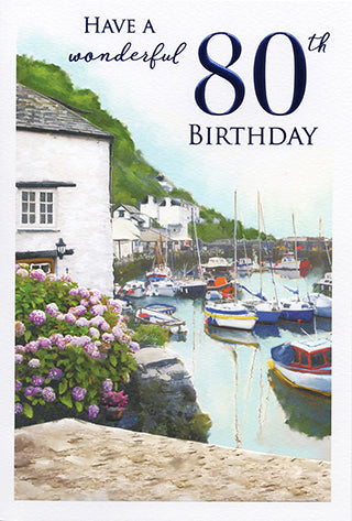 80th Birthday - Boats