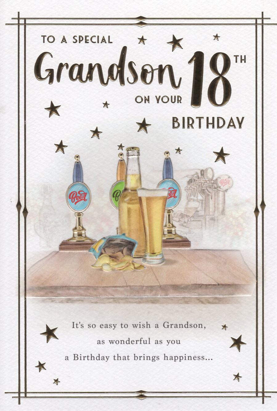 Grandson 18th Birthday - Beer