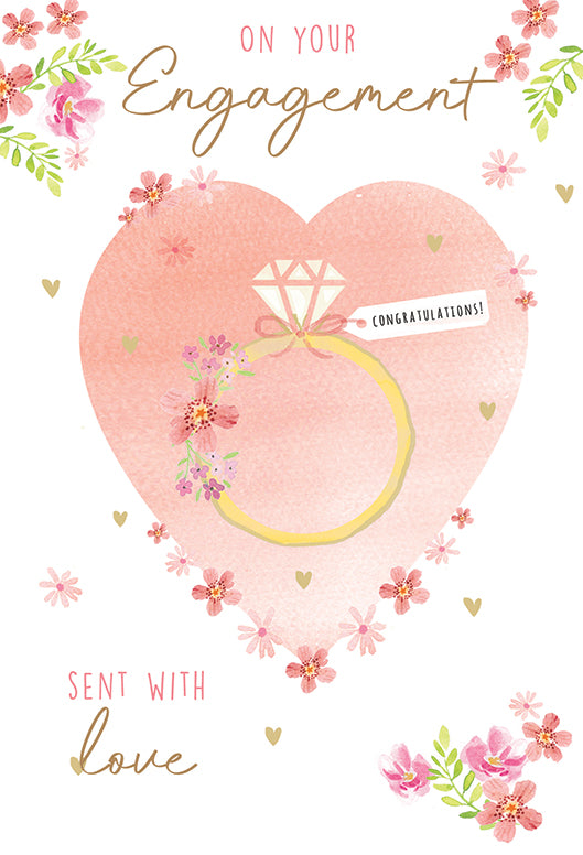 Engagement - Pink Heart