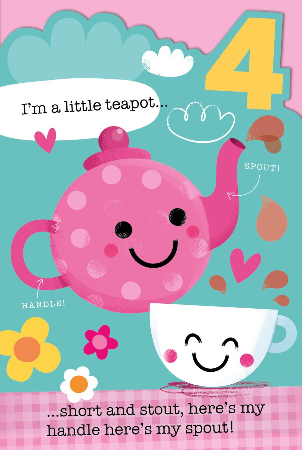 4th Birthday - Little Teapot