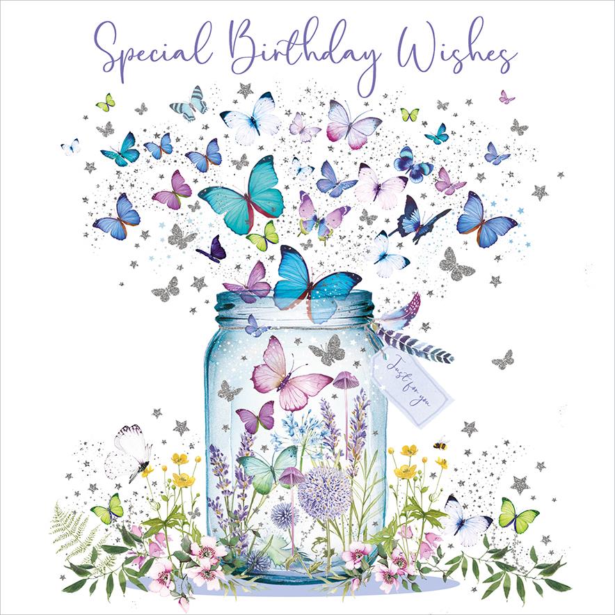 Open Birthday - Butterfly Jar