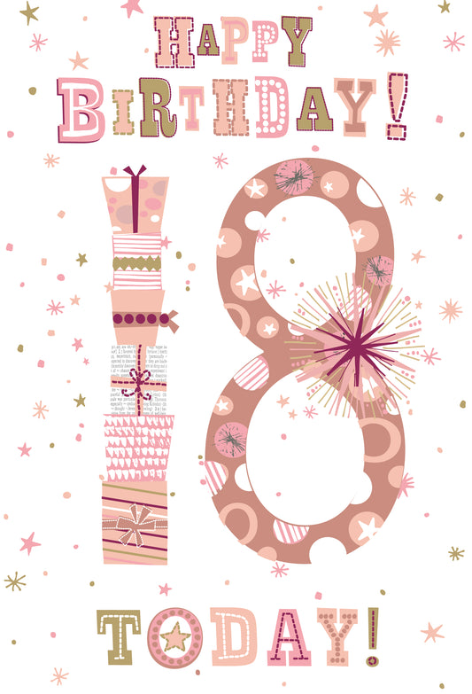 18th Birthday - Pink Presents