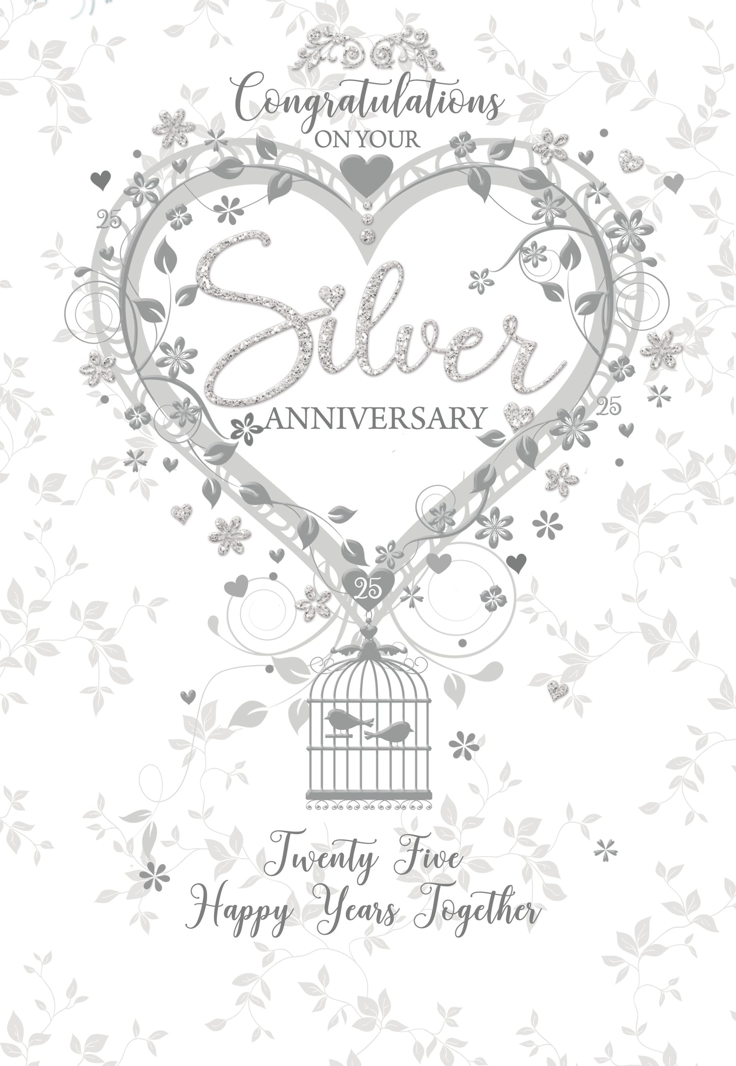 25th Anniversary - Silver Heart