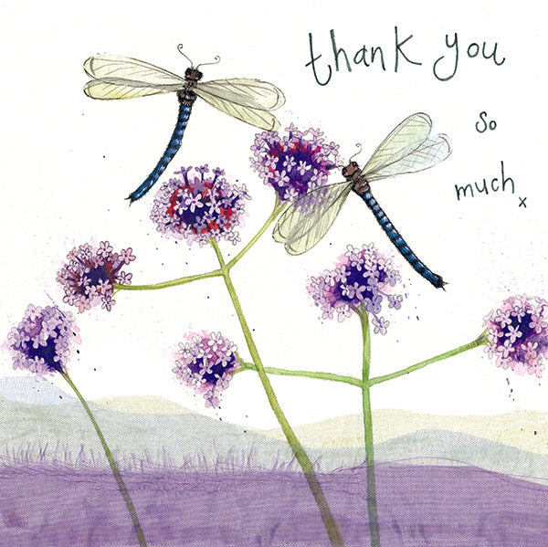 Thank You - Blank - Dragonfly