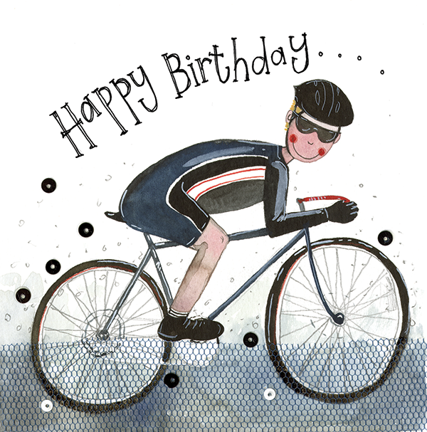 Cycling Birthday - Blank